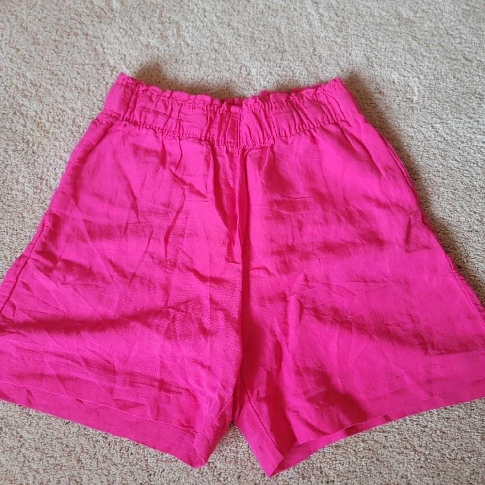 2/$20 H&M Linen Blend Shorts S